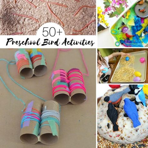 Preschool Bird Activities Bird Theme Preschool, Bird Crafts Preschool, Drink Bar, Spring Preschool, Preschool Lesson Plans, Theme Activity, Spring Birds, Bird Crafts, Daycare Crafts