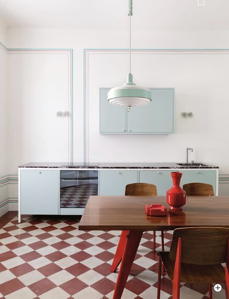 Retro style kitchen