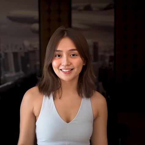 Kathryn Bernardo Hair, Kathryn Bernardo Hairstyle, Kathryn Bernardo Photoshoot, Cut Pic, My New Haircut, Korean Short Hair, Daniel Padilla, Simple Prom Hair, Kathryn Bernardo