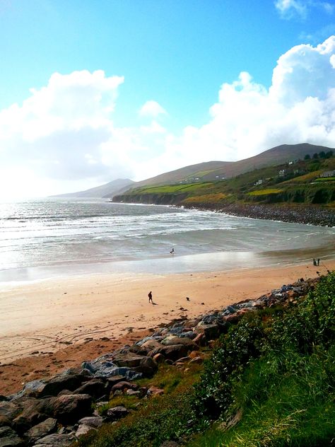 Inch Beach Ireland, Irish Summer, Dingle Ireland, Ireland Beach, Dingle Peninsula, Love Ireland, Irish Landscape, County Kerry, Ireland Vacation