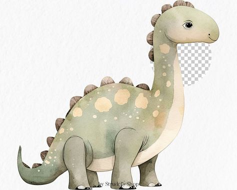 Dino Illustration, Cute Dinosaur Birthday, Dino Nursery, Creative Clips Clipart, Cute Dinosaurs, Puppy Portraits, Cartoon Crazy, Glamour Nails, Awesome Tattoos