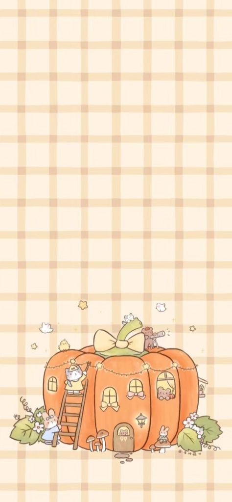 Fall Background, Kawaii