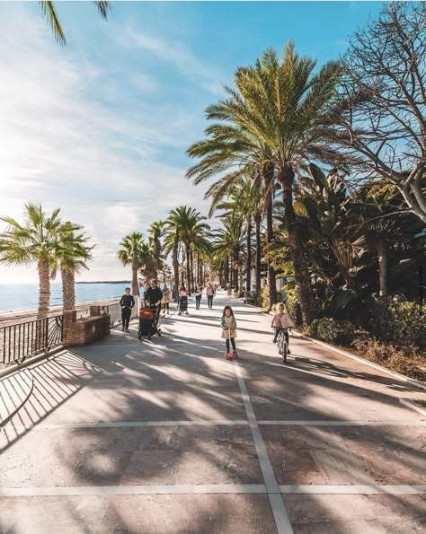 Shared Street, Riverside Landscape, Beach Promenade, Waterfront Promenade, Barcelona Hotel, Bar Street, Beach Path, Santorini Blue, Sunset Point