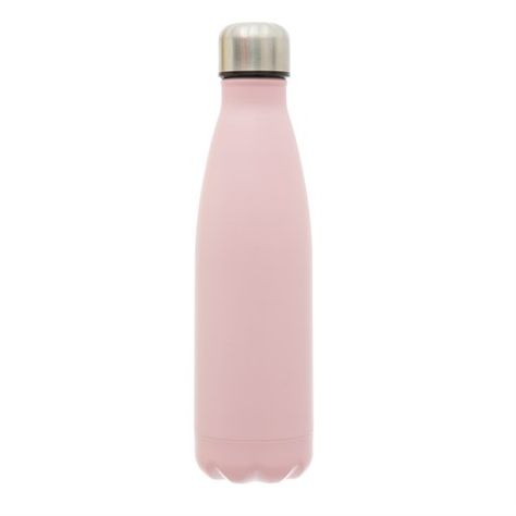 Pastel Pink Stainless Steel Water Bottle Swell Water Bottle, Pink Water Bottle, Stainless Steel Microwave, Thermos Flask, Cute Water Bottles, Vintage Bee, Personalized Water Bottles, Vacuum Flask, Sport Water Bottle