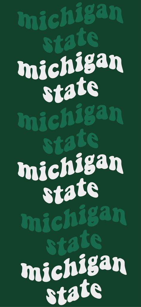 #vsco #vscowallpaper #michiganstate Michigan State Wallpaper, Dream College, Dream School, Michigan State, Random Things, Michigan, Vision Board, Collage, Quotes