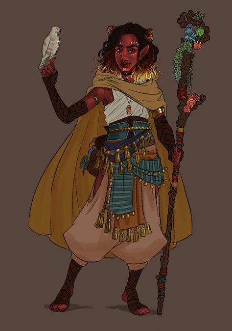 Fire Genasi Druid, Fire Genasi, Pathfinder Character, D D Character Ideas, Halloween Drawings, Never Gonna, Fantasy Clothing, Dnd Characters, Character Outfits