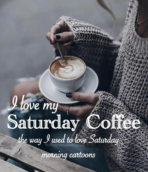 Yep! ☕️ 📺 Inspirational Coffee Quotes, Saturday Morning Coffee, Saturday Morning Quotes, Saturday Coffee, Saturday Quotes, Good Morning Saturday, Coffee Queen, Coffee Pictures, Saturday Morning Cartoons