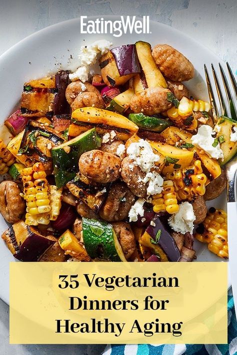 Meatless Meals Healthy, Veggie Main Dishes, Healthy Vegetarian Dinner, Easy Vegetarian Dinner, Veggie Dinner, Meatless Main Dishes, Meatless Dinner, Meat Dinners, Vegetarian Dinners