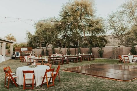 Backyard Wedding Decorations, Diy Backyard Wedding, Small Backyard Wedding, Wedding Backyard Reception, Wedding Stills, Backyard Reception, Backyard Wedding Ideas, Yard Wedding, Wedding Backyard