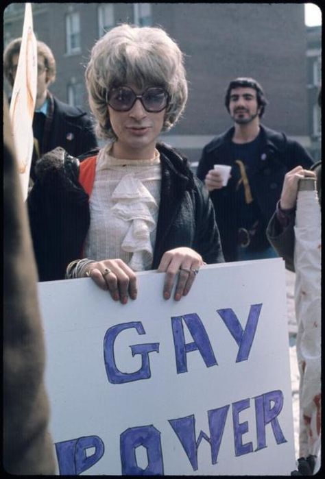 Queer Vintage, Protest Photos, Sylvia Rivera, Lgbtq History, Paris Is Burning, The Normal Heart, Gay History, Lgbt History, Normal Heart