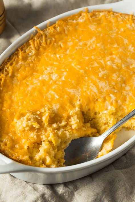 Best Corn Casserole Recipe, Corn Casserole Paula Deen, Corn Pudding Casserole, Creamy Corn Casserole, Scalloped Corn, Easy Corn Casserole, Cream Corn Casserole, Jiffy Corn Muffin Mix, Corn Casserole Recipe