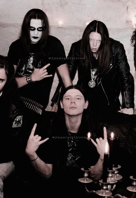 Metalhead Women, Faust Movie, Lords Of Chaos, Mayhem Black Metal, Mayhem Band, Rory Culkin, Chaos Lord, Ghost Papa, Rob Zombie