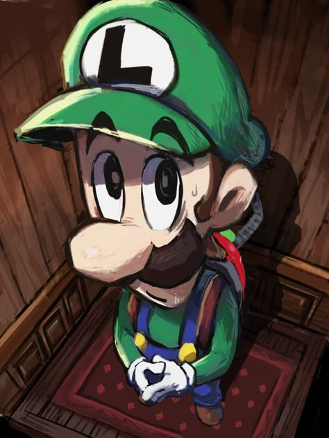 Artist:  https://x.com/ya_mari_6363?t=2RozudFLjSTzDPe7MY0Q6Q&s=09 Luigi Mansion, Luigi And Daisy, Mario Fan Art, Super Mario Nintendo, Nintendo Super Smash Bros, Mario Y Luigi, Character Tattoos, Super Mario And Luigi, Luigi's Mansion