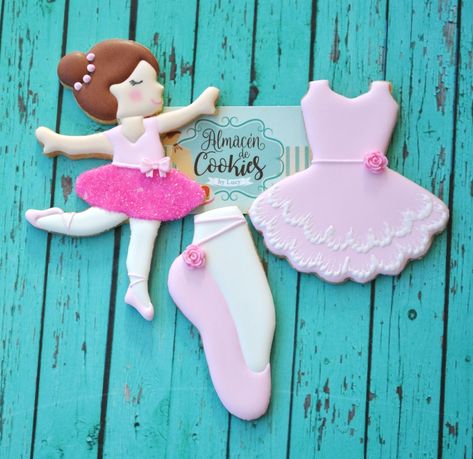 Wedding Stencils, Brush Embroidery, Cookie Connection, Ballet Clothes, Little Ballerina, Cookies Decorated, Pink Tutu, Birthday Cookies, Birthday Woman