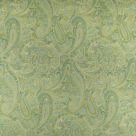 F2408 Lapis Paisley Upholstery, Greenhouse Fabrics, Paisley Wallpaper, Paisley Fabric, Green Theme, Drapery Fabric, Green Fabric, Fabric Store, Other Colors