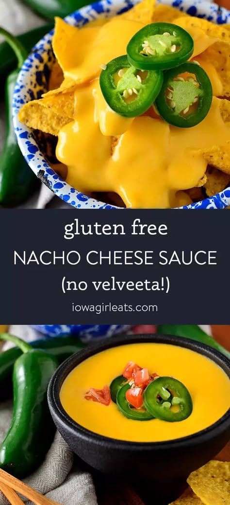 Gluten Free Cheese Sauce, Gluten Free Nachos, Ab Recipes, Homemade Nacho Cheese Sauce, Nachos Cheese Recipe, Nacho Sauce, Nachos Cheese Dip, Homemade Nachos, Gf Snacks