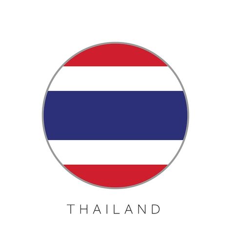 Thai Flag, Thailand Flag, Circle Vector, Japan Flag, Best Thai, Flag Icon, Asian Guys, Flag Vector, Cinema Film