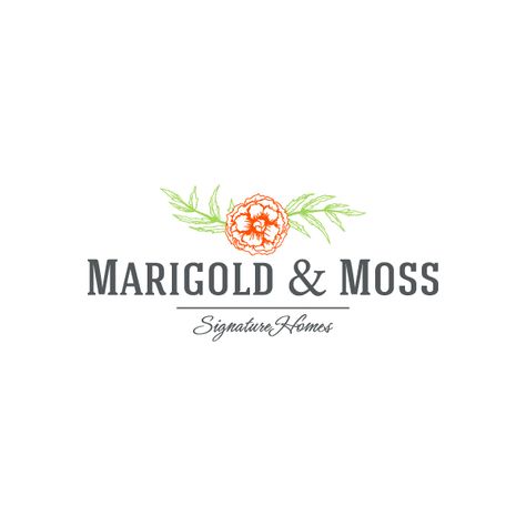 Marigold Logo, Moss Logo, Fashion Logo, Start Writing, Design Projects, Wordpress, Logo Design, Branding, Writing