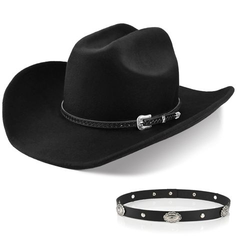 Black hat outfit