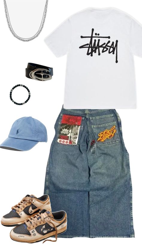 Skate Fits, Baggy Clothes, Outfit Collage, Guys Clothing Styles, Outfit Inspo Casual, Cool Fits, Retro Outfits, Mens Clothing Styles, Fashion Inspo Outfits