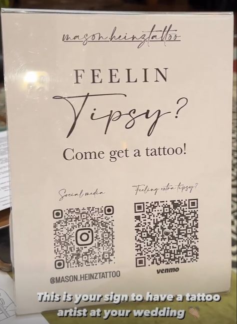 Wedding Tattoos For Guests, Tattoo Artist At Wedding Reception, Tattoo Station, Stay Forever, Goth Wedding, Inked Magazine, Wedding Tattoos, Guest Experience, Tat Ideas