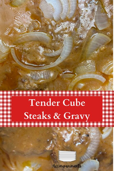 I’m sharing a fuss-free recipe for Cube Steak and Gravy, a dish that’s like a warm hug for your taste buds. So, grab your apron and let’s whip up some soulful goodness in the kitchen! Recipe For Cube Steak, Cube Steaks And Gravy, Steak Accompaniments, Tender Cube Steak, Cubed Steaks, Pork Cube Steaks, Smothered Cube Steak, Beef Cube Steak Recipes, Cube Steaks