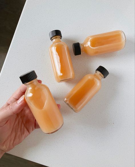 Ginger shot benefits: Are Ginger Shots good for you? Shrink Waistline, Ginger Shot Benefits, Ginger Shot Recipe, Turmeric Shots, Ginger Shot, Wellness Shots, Ginger Water, Nut Milk Bag, Shot Recipes