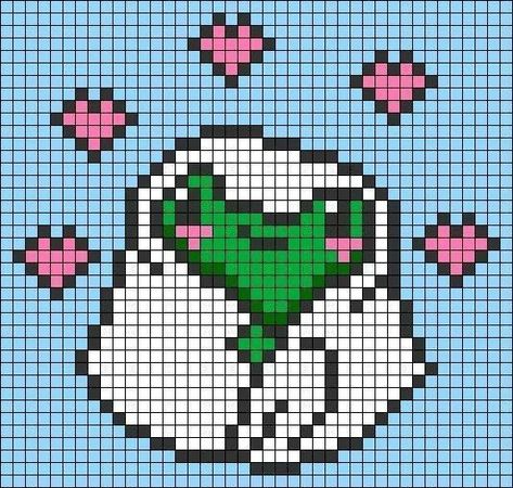 Unique Cross Stitch, Easy Pixel Art, Pixel Art Templates, Diy Perler Bead Crafts, Pixel Crochet, Pixel Art Grid, Graph Paper Art, Tapestry Crochet Patterns, Pola Kristik