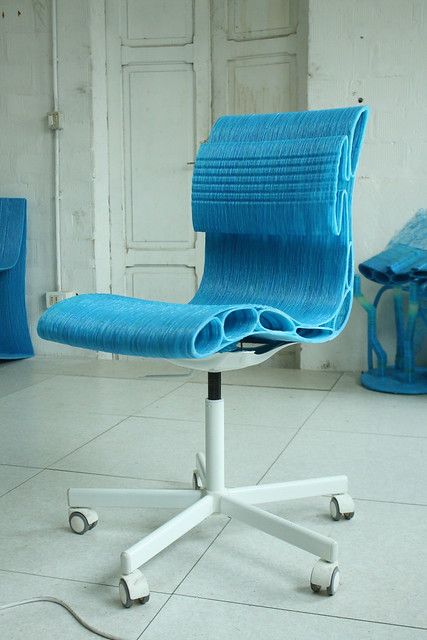 Rigatona | 3D printed chair designed by Giorgio Gurioli and … | Flickr 3d Printed Furniture, Product Inspiration, 3d Printer Designs, 3d Printing Diy, Additive Manufacturing, Futuristic Furniture, Printed Chair, 3dprinting Design, Sofa Colors