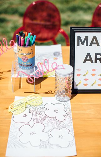 Andy Warhol Themed Birthday Party - Inspired By This Andy Warhol Birthday Party, Andy Warhol Party Decor, Tutti Frutti Birthday Party, Andy Warhol Inspired, Hippie Birthday, Warhol Art, Tenth Birthday, Banana Art, Art Birthday Party