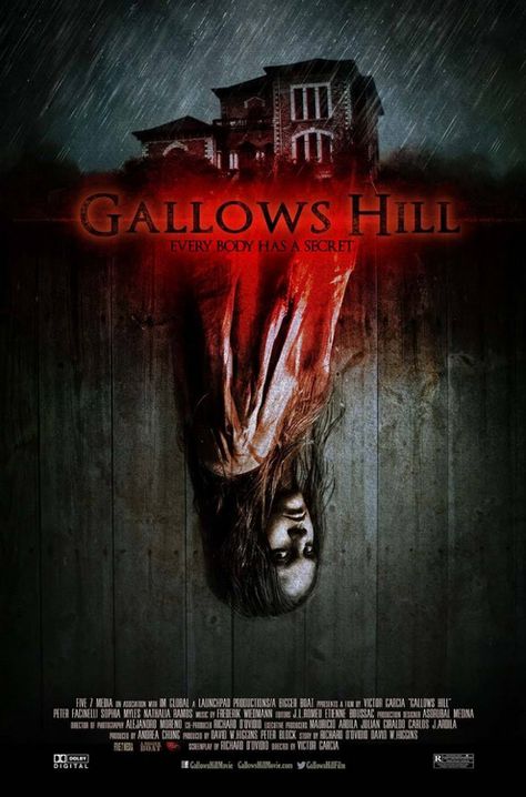 Horror Movie "Gallows Hill" coming soon http://fb.me/HorrorMoviesList… Upcoming Horror Movies, Terror Movies, Slasher Movies, Best Horror Movies, Horror Posters, Classic Horror Movies, Horror Movie Posters, Best Horrors, Horror Film