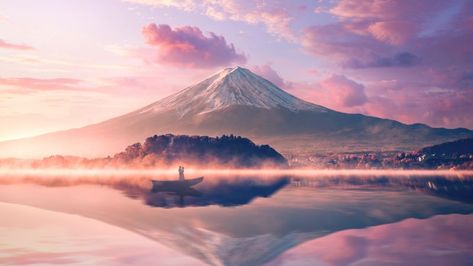 Mount Fuji Wallpaper, Fuji Wallpaper, Japan River, Volcano Wallpaper, Iphone Wallpaper Mountains, Japan Quotes, Imac Wallpaper, Mount Fuji Japan, Imac Desktop