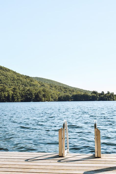 Squam Lake New Hampshire, Lake Water Aesthetic, Vintage Lake Aesthetic, Lake House Instagram Pics, Lake House Photoshoot, Lake Asthetic Picture, New Hampshire Aesthetic, Lake Day Aesthetic, Lake Life Aesthetic