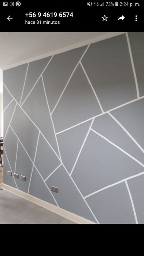 30Creative Geometric Wall Art DesignsGeometric Wall Art PaintHome Decoration Ideasso this video we will discuss about some of the best and great geometric wall paint designs and ideas you decorate your home stylish so if you like this video so share and subscribe ---- Wall Paint For Living Room, Ideas Para Pintar Paredes, Paint For Living Room, Painting Decoration Wall, Room Paint Designs, Geometric Wall Paint, Wall Paint Patterns, House Wall Design, Room Wall Colors