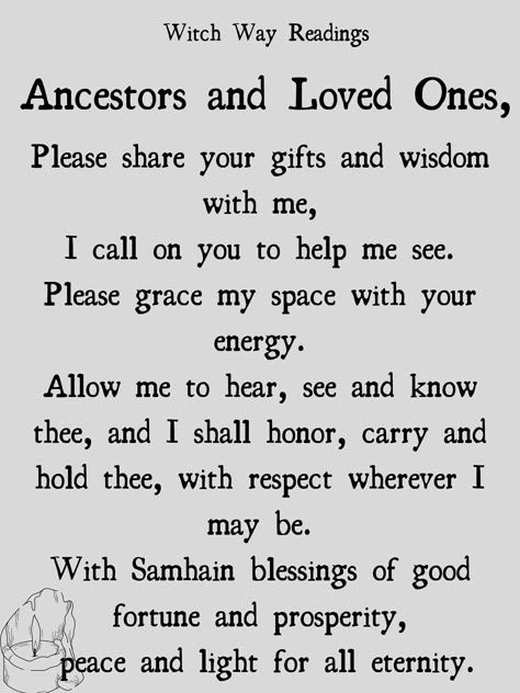 Witchcraft Incantation, Ancestor Prayer, Ancestor Work, Wiccan Chants, Ancestors Quotes, Ancestral Healing, Spells For Beginners, Easy Spells, Wiccan Magic