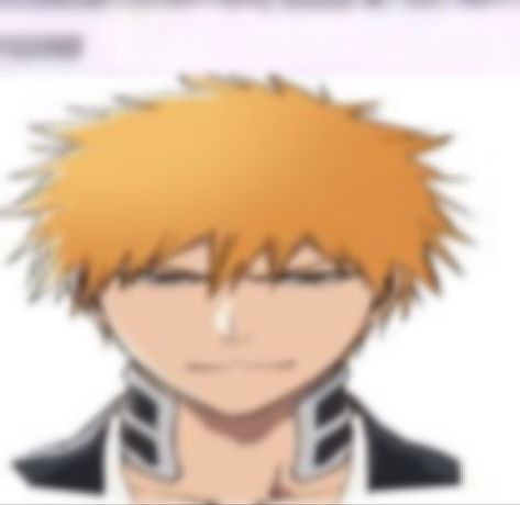 Ichigo Funny Faces, Bleach Low Quality, Ichigo X Aizen, Ichigo Kurosaki Pfp, Bleach Zanpakuto, Vasto Lorde Ichigo, Ichigo Kurosaki Icons, Ichigo Kurosaki Hollow, Bleach Anime Funny