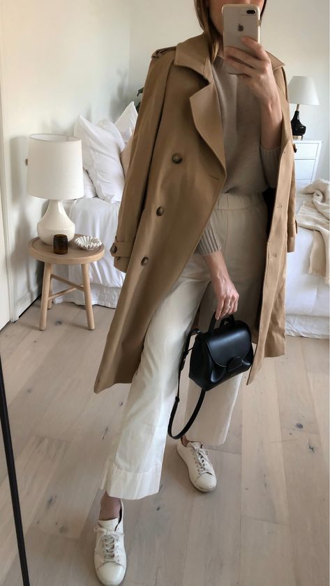 Scott Trench Coat curated on LTK Sezane Scott Trench, Sezane Scott Trench Coat, Sezane Trench Coat, Tan Trench Coat Outfit, Winter Cozy Outfits, Style Language, Trench Coat Outfit Fall, Europe Outfit Ideas, Fall Coat Outfit