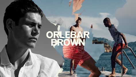 MADE THOUGHT – Orlebar Brown - Rebrand, Campaign & Design for a British luxury fashion brand Brown Brand Identity, Adam Brown, Campaign Design, Orlebar Brown, Resort Collection, Swim Shorts, Art Direction, Brand Identity, Fashion Brand