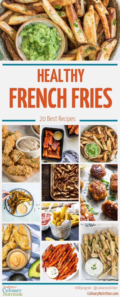 20 Best Healthy French Fry Recipes To Help You Kick Fried Food Cravings French Fry Recipes, Healthy French Fries, Healthy Fries, Dairy Free Soup, French Fries Recipe, Crispy French Fries, Homemade French Fries, Slaw Recipe, Baked Avocado