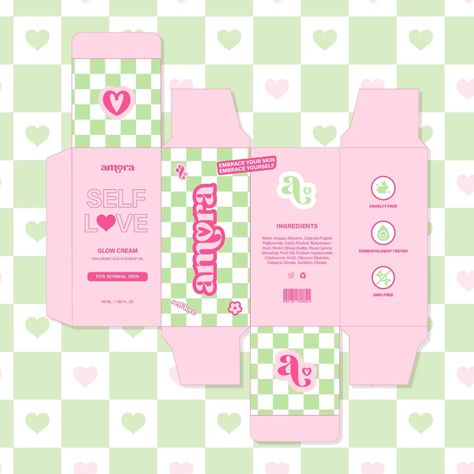 Helloo! Amora is a vibrant skincare brand that embodies youthfulness and fun. With playful packaging in pink and mint green tones, it promotes self-expression and confidence. Offering innovative skincare products, Amora encourages self-care rituals for radiant skin, making every skincare routine a delightful experience. What do you think? Hope you like it, see u in the comments! 🩷 Brief by @briefclub #skincare #skincarebrand #skincarelogo #skincaredesign #logodesign #amora #graphicdesign ... Playful Packaging, Skincare Logo, Pink And Mint, Skincare Packaging, Skincare Brand, Skin Care Brands, Green Tones, Radiant Skin, Skincare Routine