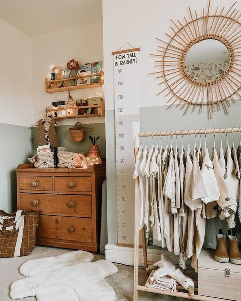 Hygge Living, Personalized Bedroom, Baby Room Themes, Nursery Room Design, Baby Room Inspiration, Nursery Room Inspiration, Height Chart, Boy Decor, Nursery Inspo