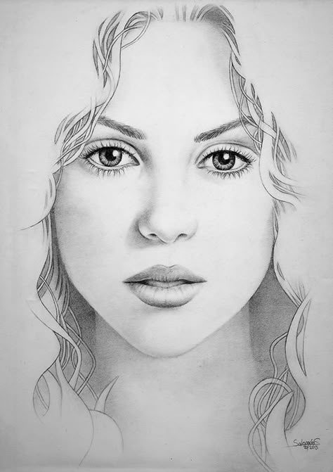 Shakira - Pencil Drawing on Behance Face Pencil Drawing, Easy Pencil Drawings, Portrait Au Crayon, Pencil Drawing Images, Handmade Portrait, Pencil Drawing Tutorials, Art Sketches Doodles, Art Sketches Pencil, Pencil Drawings Easy