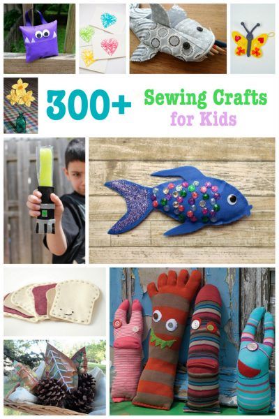 Sewing Patterns for Kids: 300+ Sewing Crafts Sewing Crafts For Kids, Kids Sewing Crafts, Artisanats Denim, Sewing With Kids, Kids Sewing Projects, Sewing Club, Trendy Sewing Projects, Hand Sewing Projects, Crafts Sewing Patterns