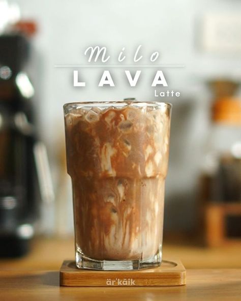 Milo Drink, Drinks Recipe, Coffee Drink Recipes, Latte Recipe, Condensed Milk, Coffee Drinks, Ingredients Recipes, Milk, Drinks