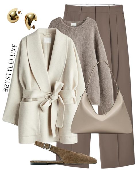 SHORT WRAP COATS - styling 3 wrap coats for everyday and the office. How nice are the new in @adidas Spezials in the last outfit? Perfect neutral tones. Let me know which is your fave look! ✨ ⁣⁣ Comment LINKS below to receive a DM with the link to shop this post on my LTK. Links will also be in today’s stories and ‘ saved in ‘Sept Outfits’ highlight ⁣⁣#virtualstylist #zarawoman #ootdinspo #stylepost #styleinspo #neutralstyle #stylist #adidasspezial #beigeaesthetic #fashionblogger #workwear ... Wrap Coat Outfit, Crystal Carrington, Short Coat Outfit, Cosy Outfits, Preppy Chic Outfits, Adidas Spezials, Cosy Outfit, Stylist Outfit, Modest Dresses Fashion