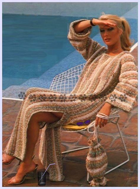 PDF Immediate Digital Delivery Vintage Crochet Pattern a Ladies Maxi Full Length Kaftan or Jelabi Bust 32-38 We sell both UK and US Crochet Patterns, Long Dress Crochet, Crochet Kaftan, Crochet Conversion Chart, Crochet Tunic Pattern, Crochet Women, Crochet Skirt Pattern, Crochet Summer Dresses, Womens Crochet Patterns, Pattern Dress Women