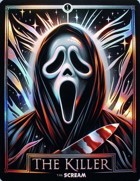 Scream Comic, Drawing Horror, Art Skeleton, Fall Backgrounds, Character Tattoos, Horror Collection, Tarot Card Art, Movie Horror, Nostalgic Pictures