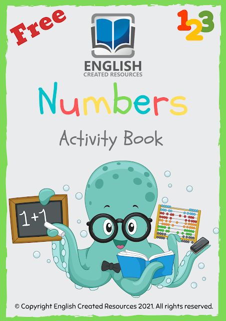 English Created Resources, English Books For Kids, Ingles Kids, Free English Worksheets, Numbers Activity, Digraphs Activities, Language Games, English Teaching Materials, Book English