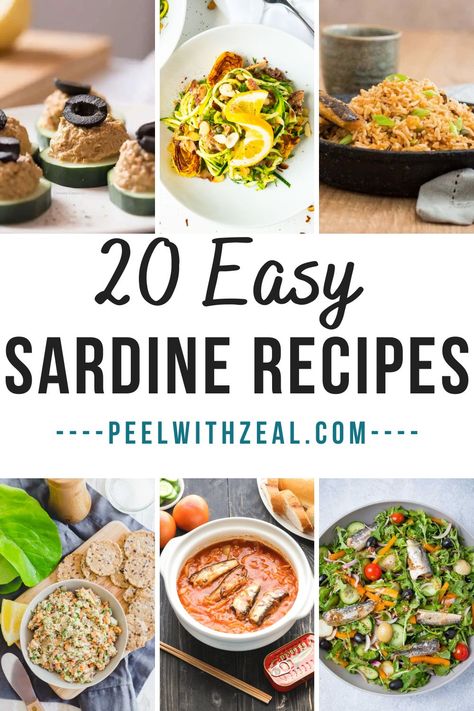 Not sure how to use canned sardines? from sandwich's to pasta, salads and dips. These sardine recipes are a great way to incorporate more fish into your diet. Plus they make a budget friendly meal. Sardine Pate Recipe, Tin Sardines Recipes, Smoked Sardines Recipes, Recipes For Sardines, Sardine Sandwich Recipes, Sardine Salad Recipes, Canned Sardine Recipes, Sardine Omelet, Sardine Casserole