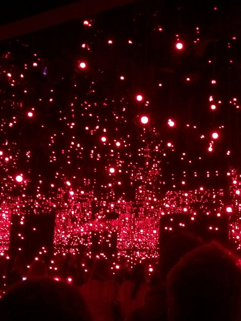 Yayoi Kusama Galaxies Wallpaper, I See Red, Red Icons:), Red Sparkle, Gothic Aesthetic, Yayoi Kusama, Backgrounds Phone Wallpapers, Red Aesthetic, White Aesthetic